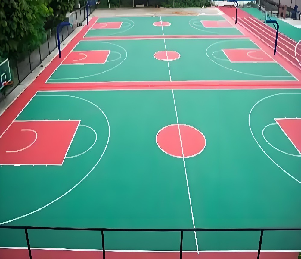 矽PU籃球場 矽PU籃球場