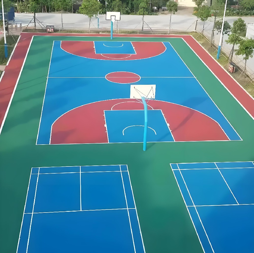 丙烯酸球場施工 丙烯酸球場施工