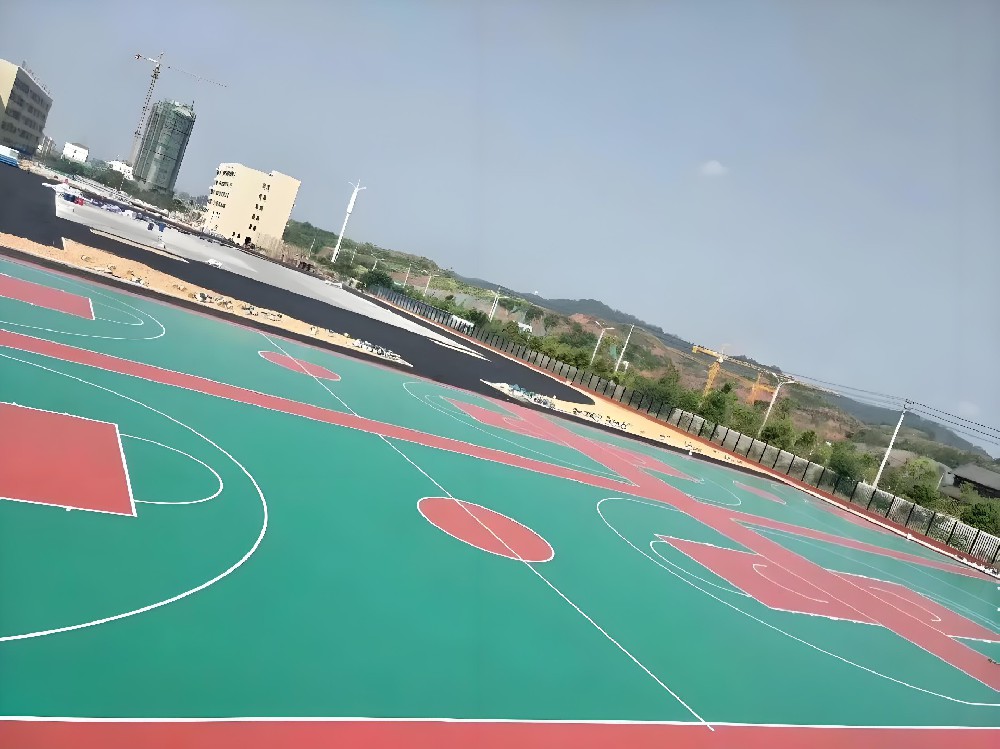 矽PU籃球場 矽PU籃球場